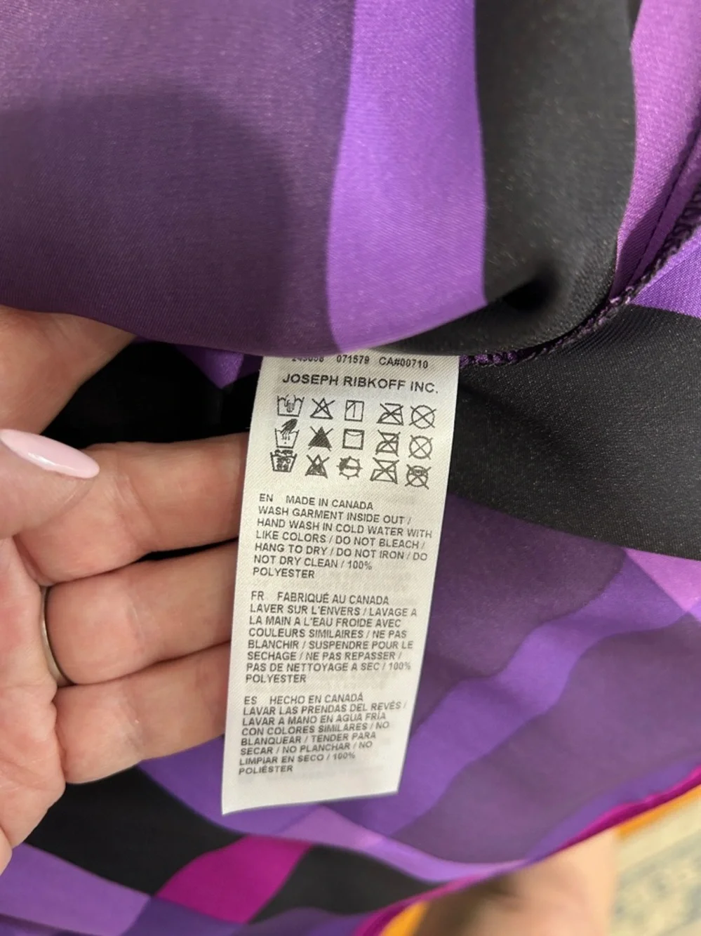 NWOT Joseph Ribkoff blouse. - Picture 6 of 6